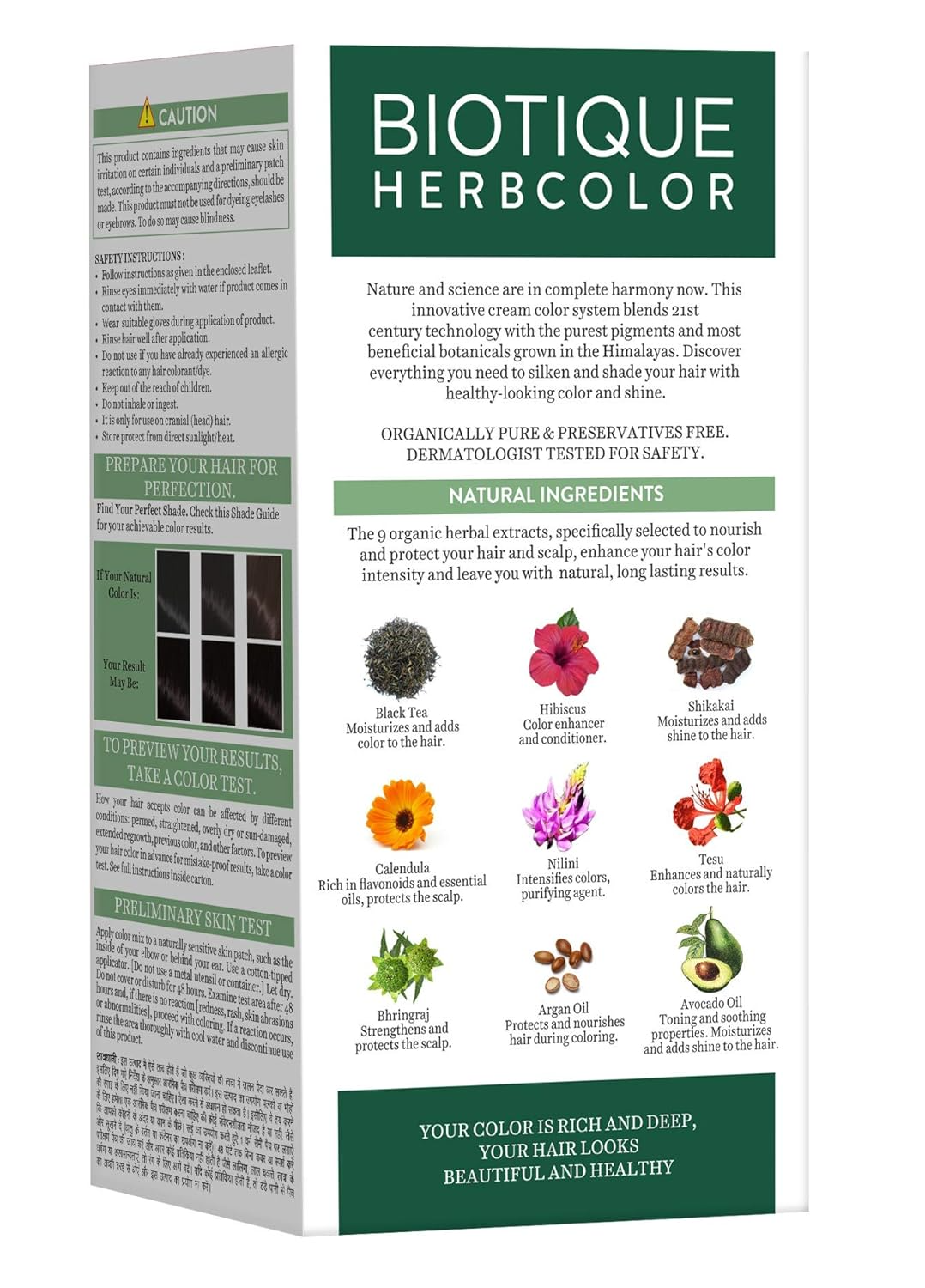 Biotique Herbcolor Conditioning Hair Colour 110 ml