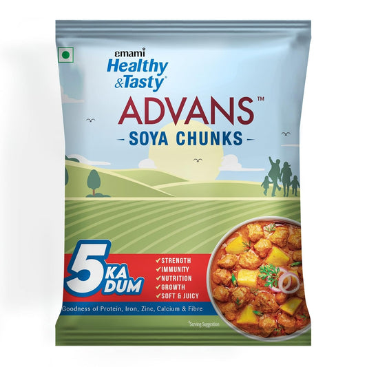 Emami Healthy & Tasty Advans SOYA Chunks 1Kg