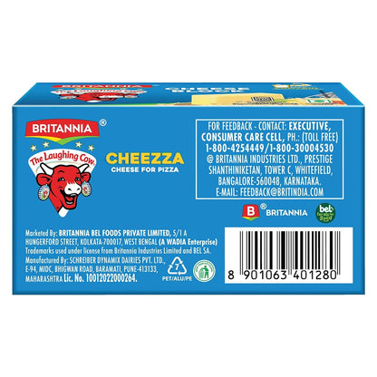 Britannia The Laughing Cow Cheezza Cheese Pizza, 200g Pack