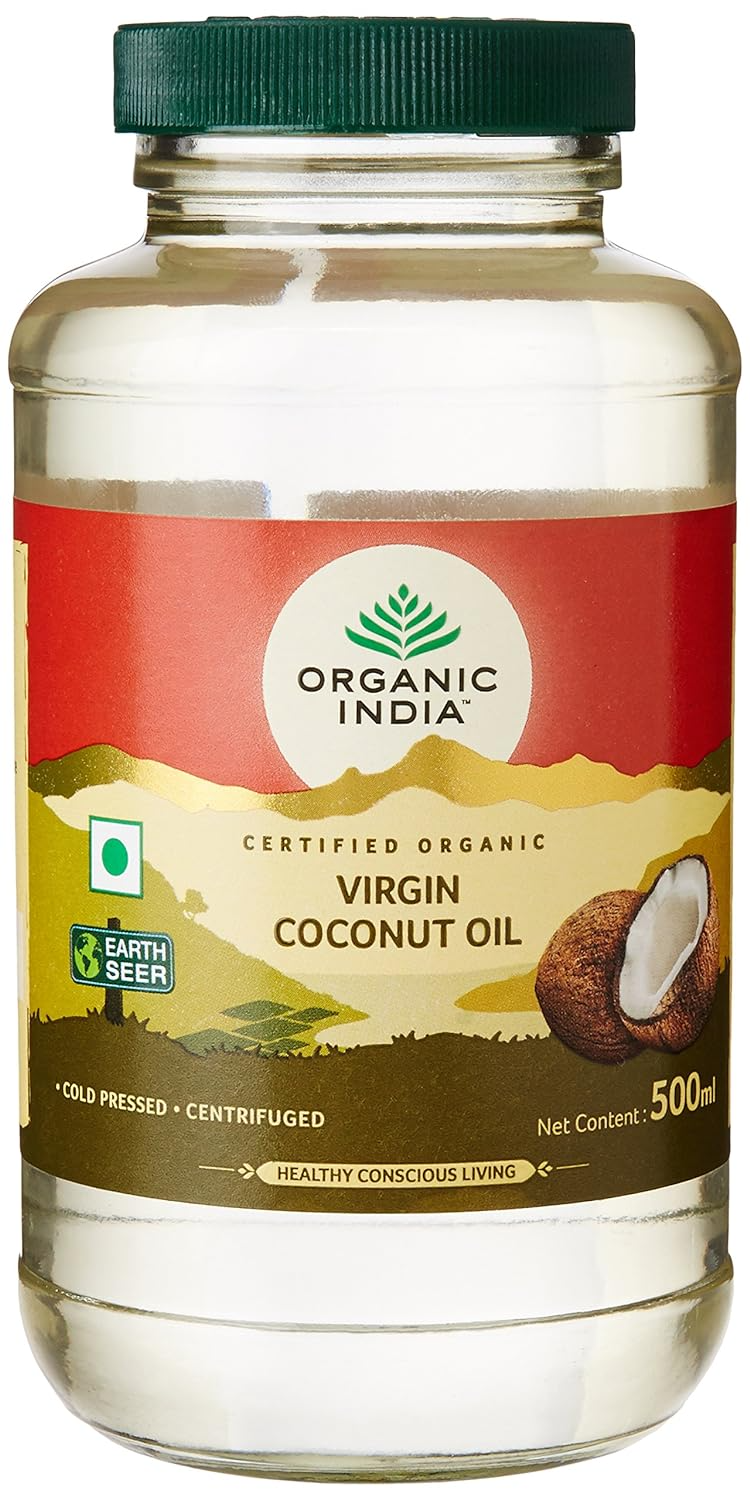 Organic India Virgin Coconut Oil, 500ml