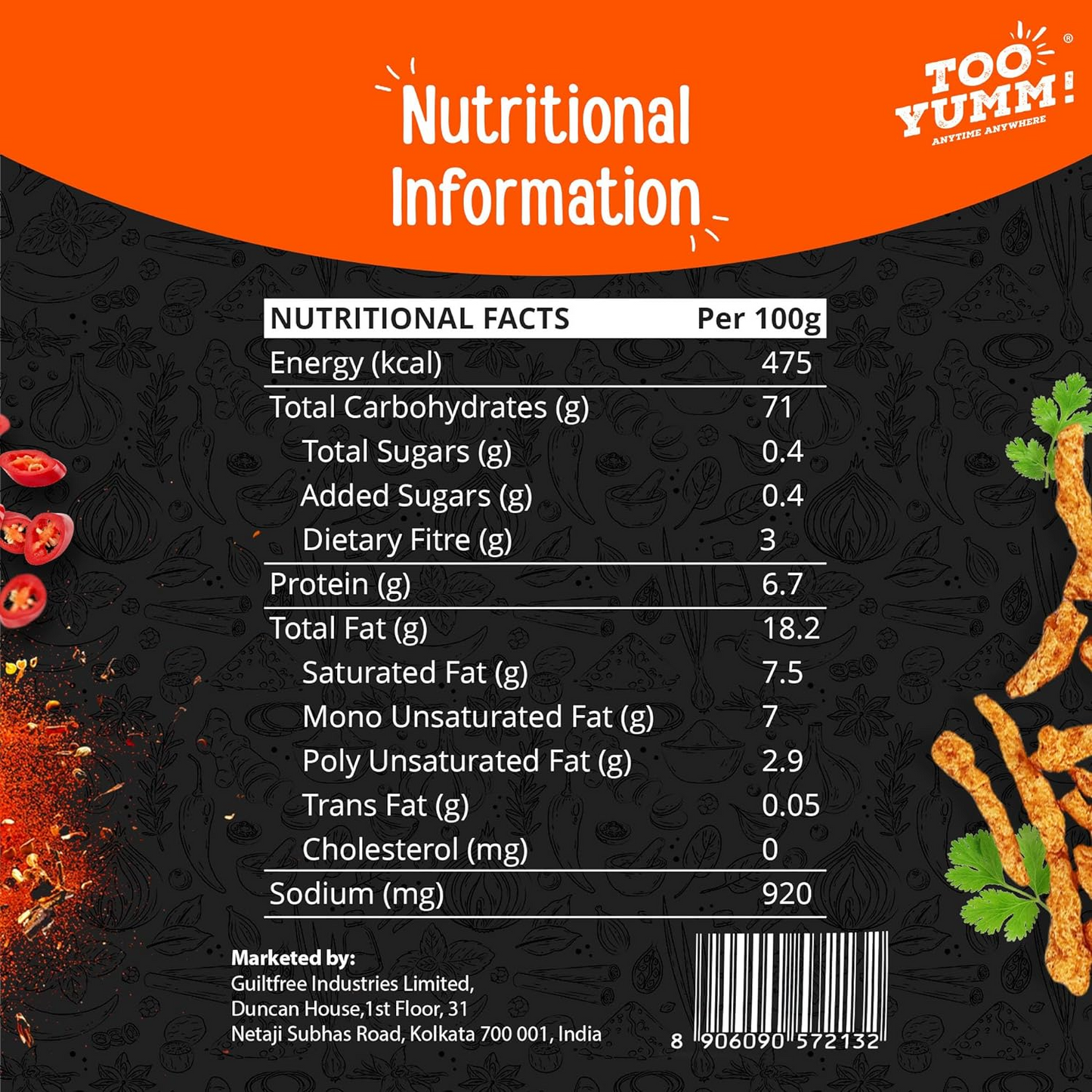 Too Yumm! - Karare - Munchy Masala - 70gm