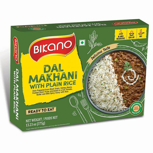 Bikano Dal Makhani with Plain Rice 375g