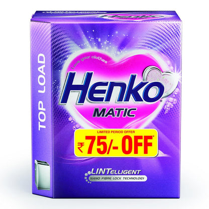 Henko Matic Top Load Detergent Powder, 1Kg (Rs. 35 off)