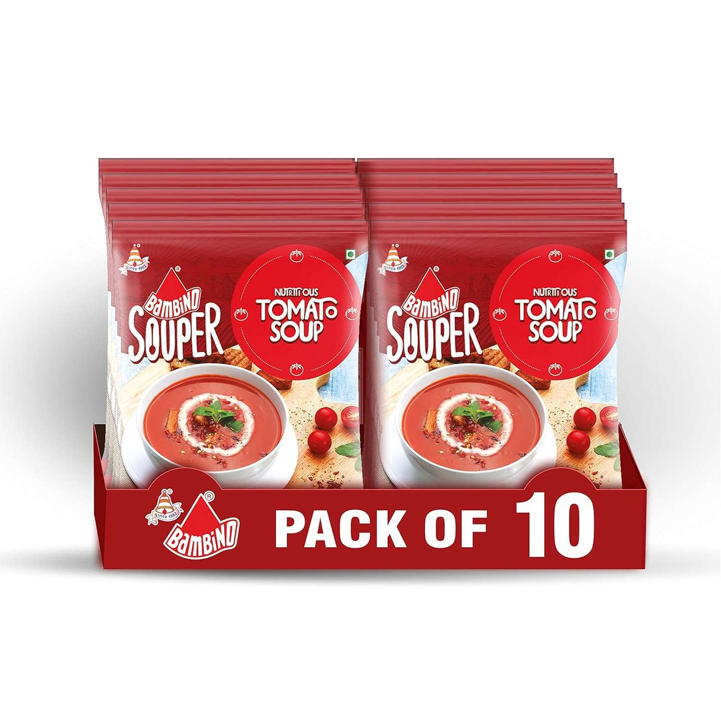 Bambino Tomato Soups 50 Gms Pack of 10… (Tomato)