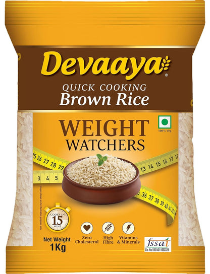 Devaaya Brown Rice Weight Watchers 1Kg