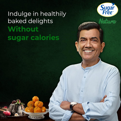 Sugar Free Natura, 100 Sachet |100% Safe| Scientifically Proven & Tested|Sweet like Sugar but with zero calories| 75 g