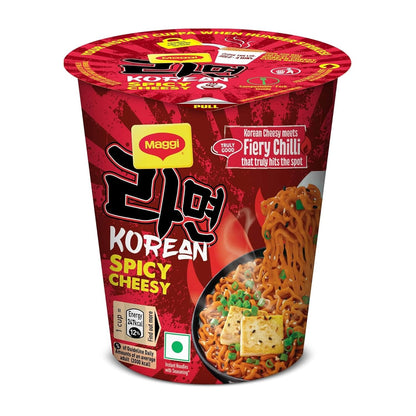 MAGGI Korean BBQ Veg Noodles, Easy to Cook Instant Noodles, 90 g