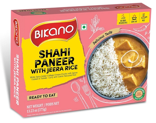 Bikano Shahi Paneer with Jeera Rice 375g