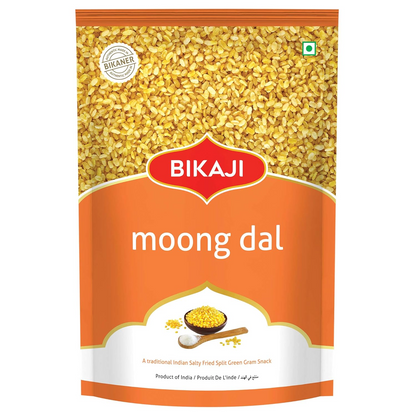 Bikaji Moong Dal - Salty Golden Beads | Mug Dal | Paasi Paruppu | Addictive Crunch | Fully Automated Preparation 1kg