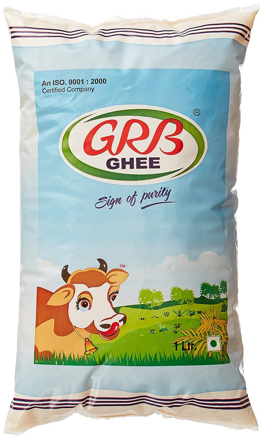 GRB Ghee Pillow Pouch, 1L