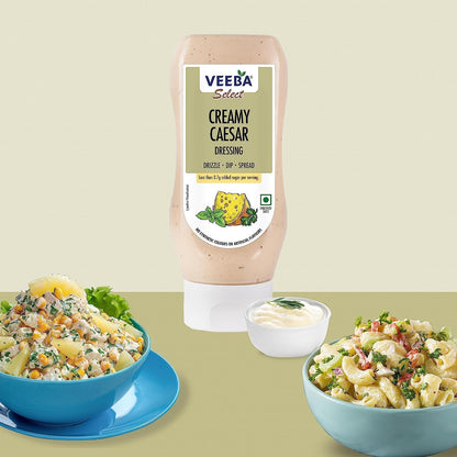 Veeba Salad Dressings Caesar 77% Fat Free, 300g