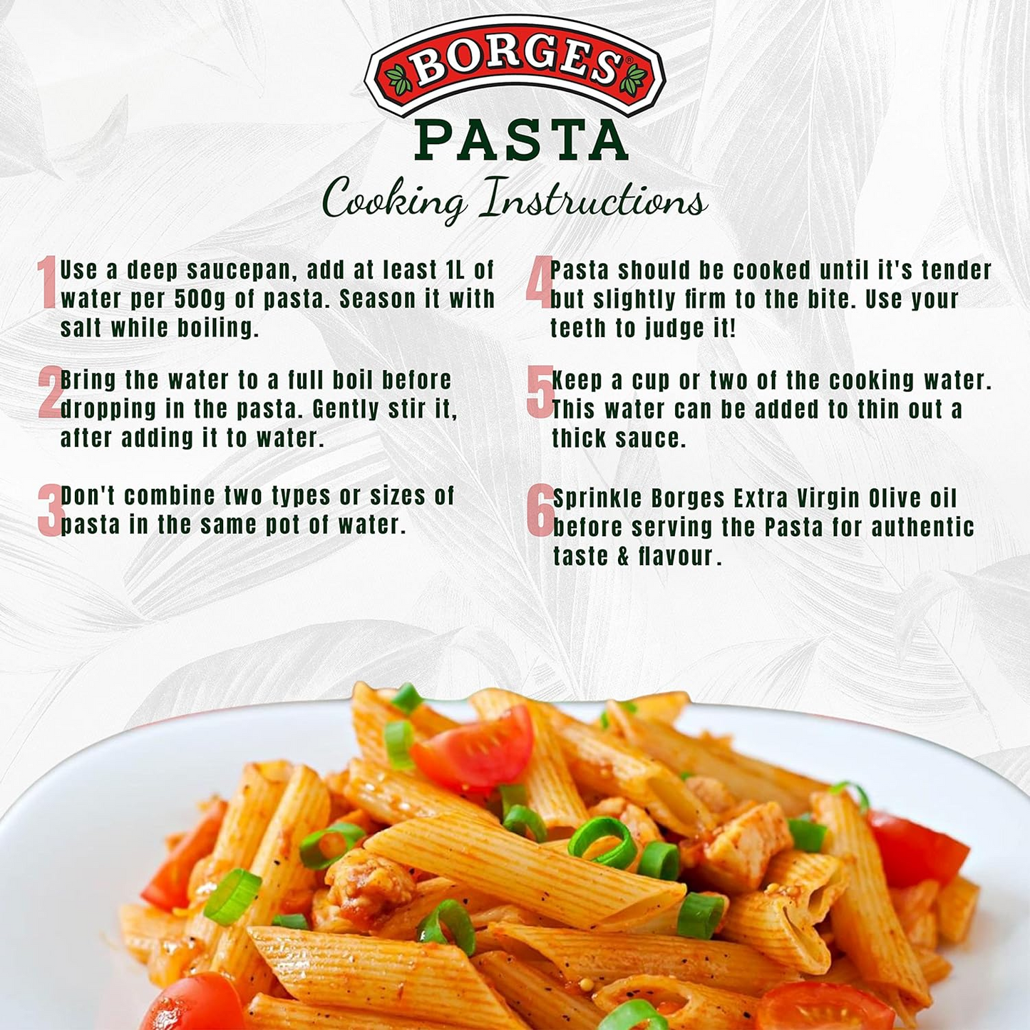 Borges Penne Rigate Durum Wheat Pasta, 500 grams