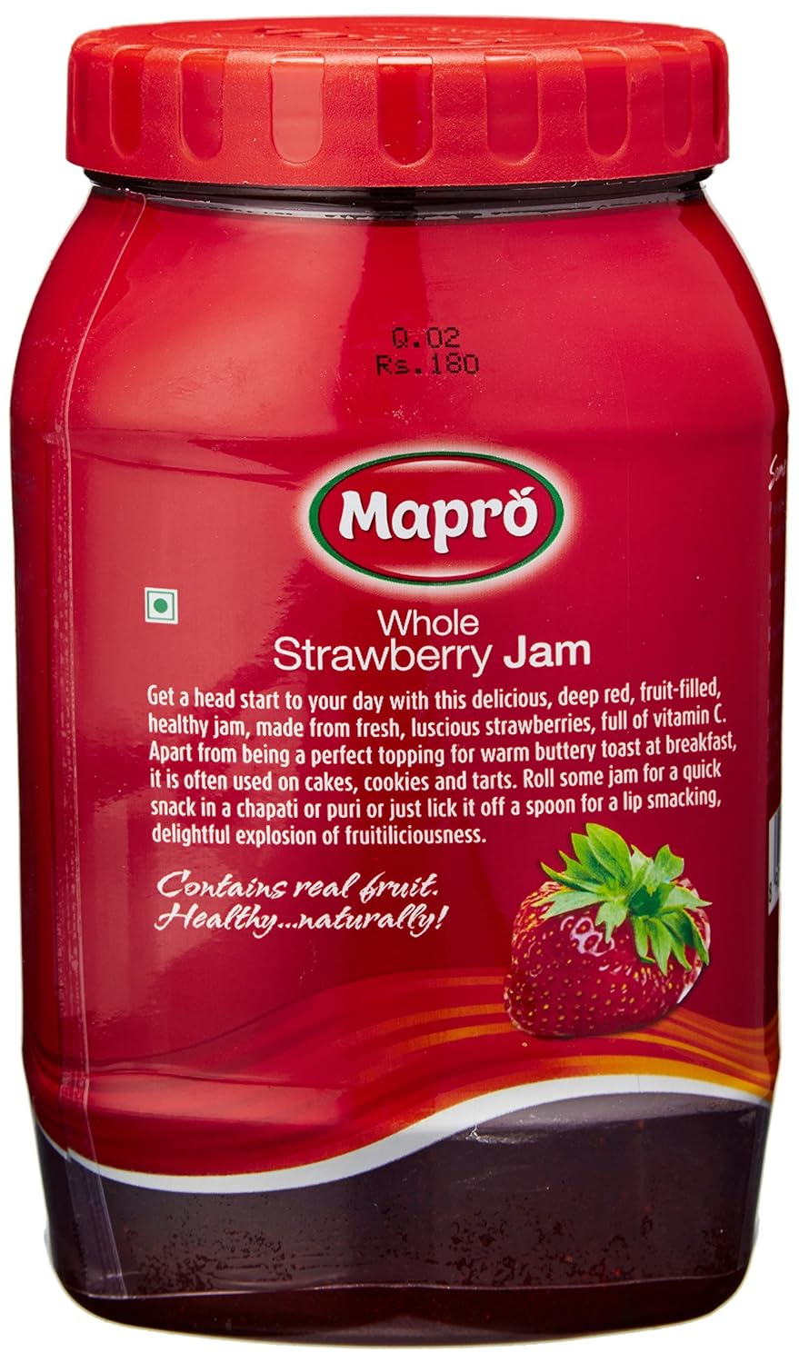 Mapro Whole Strawberry Jam, 1kg