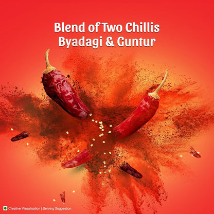 Aashirvaad Chilli Powder with Guntur & Bydagi Chilli 100g