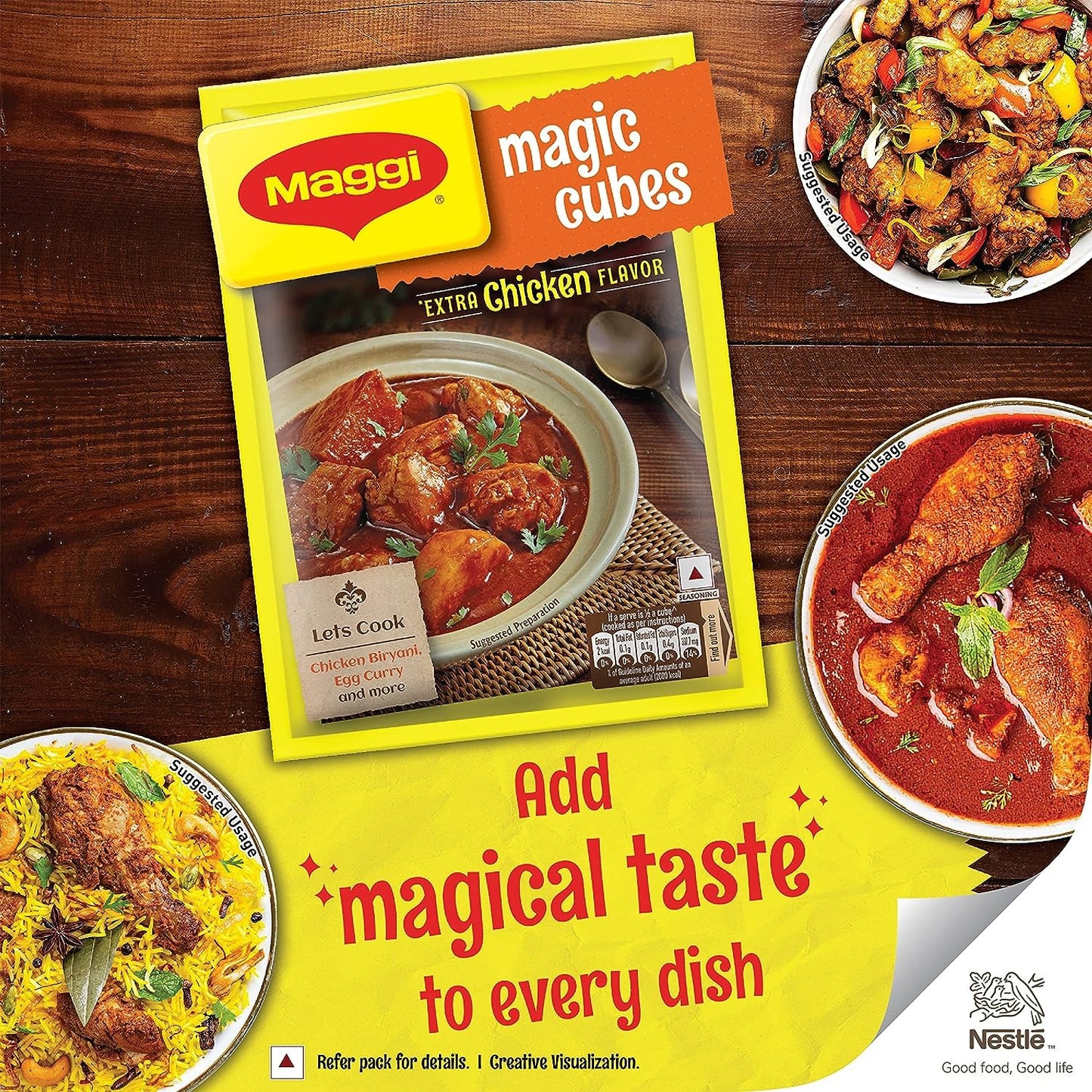 MAGGI Magic Cubes Chicken, 40g