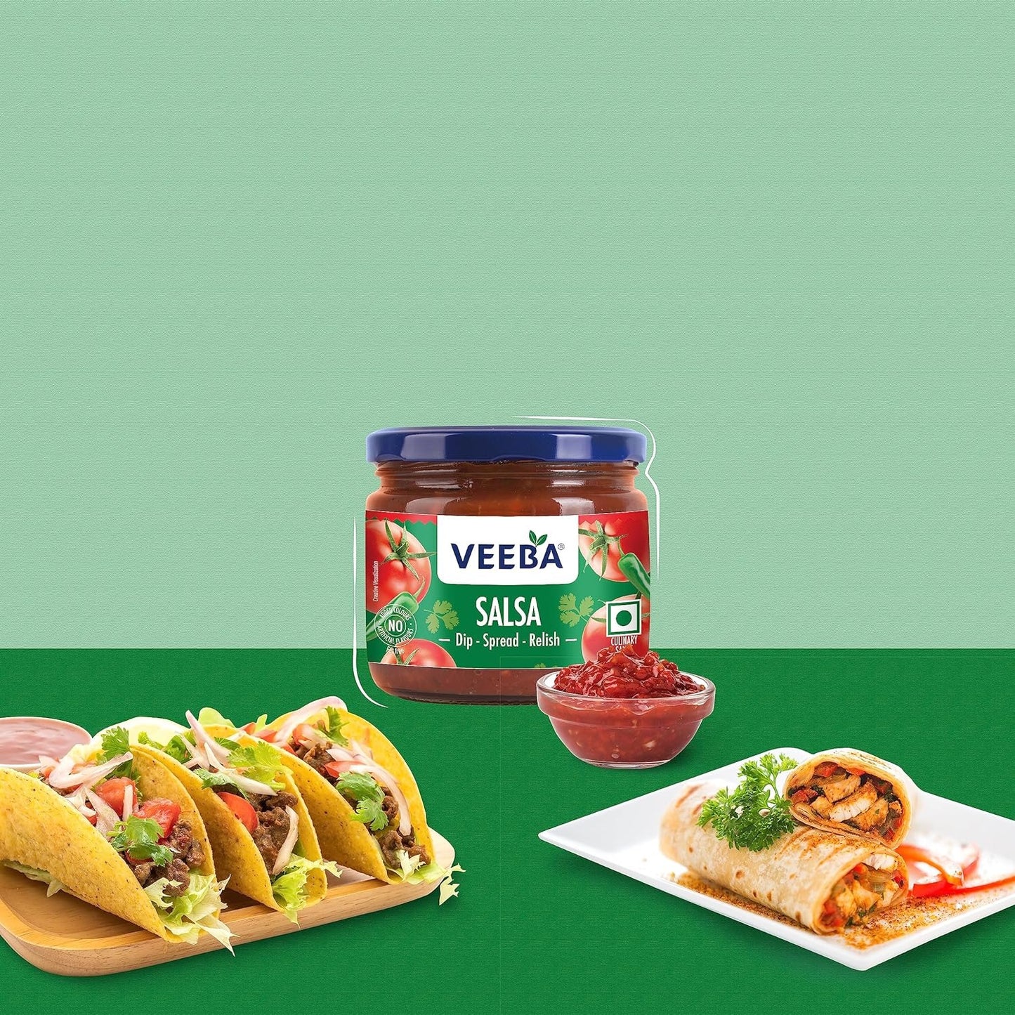 Veeba Salsa Dip, 360g