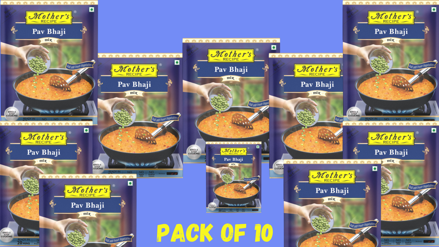 PAV BHAJI MIX 100 GM ( Pack of 10 )