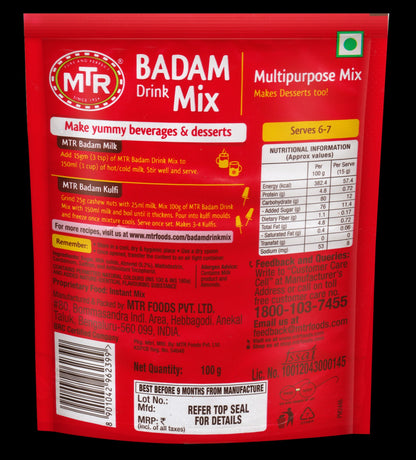 MTR BADAM DRINK MIX 100G