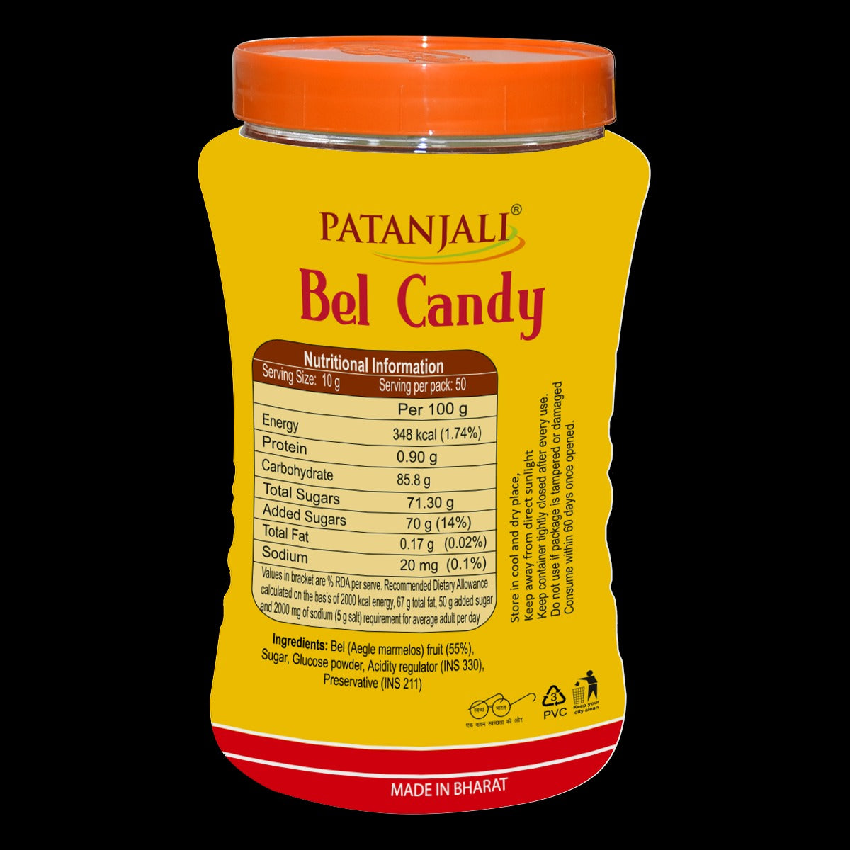 Patanjali Bel Candy 500g