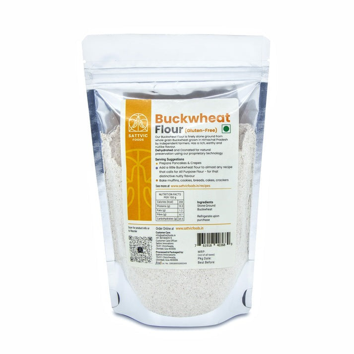 SATTVIC FOODS  Buckwheat Flour (Gluten-free) 250g