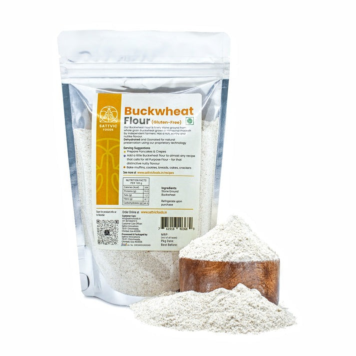 SATTVIC FOODS  Buckwheat Flour (Gluten-free) 250g