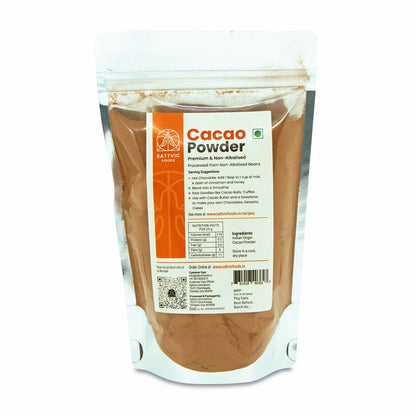 Cacao Powder (Non-Alkalised / Pure / Indian Origin) 100g