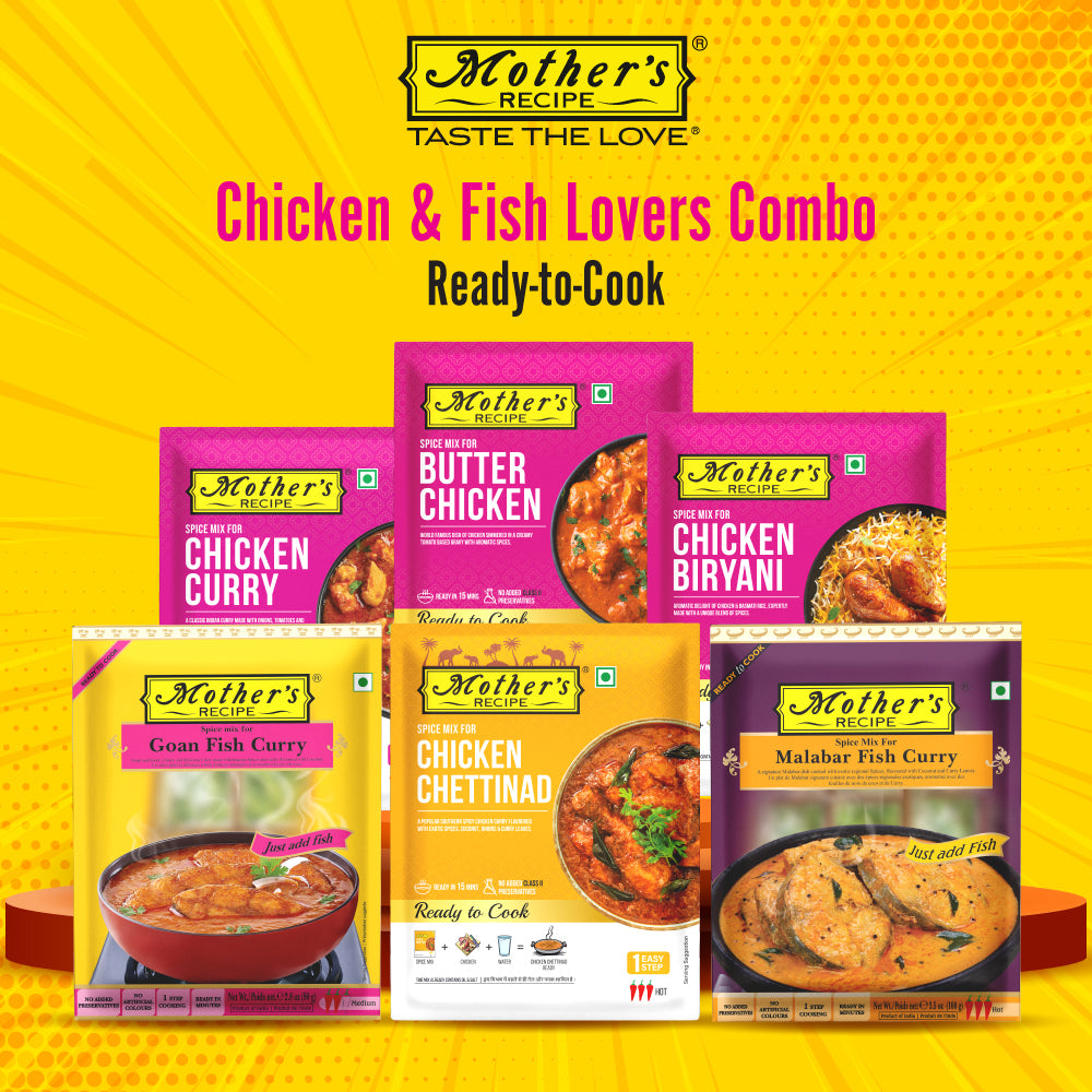 MOTHER'S RECIPE CHICKEN N FISH LOVERS COMBO READY-TO-COOK