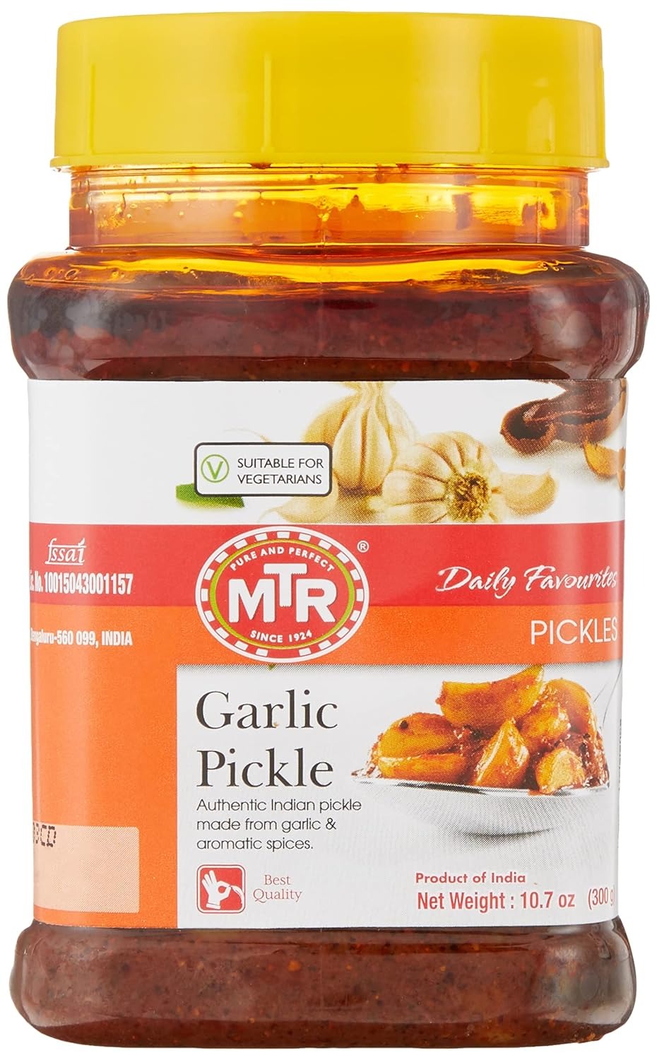 MTR GARLIC PICKLE 500 G