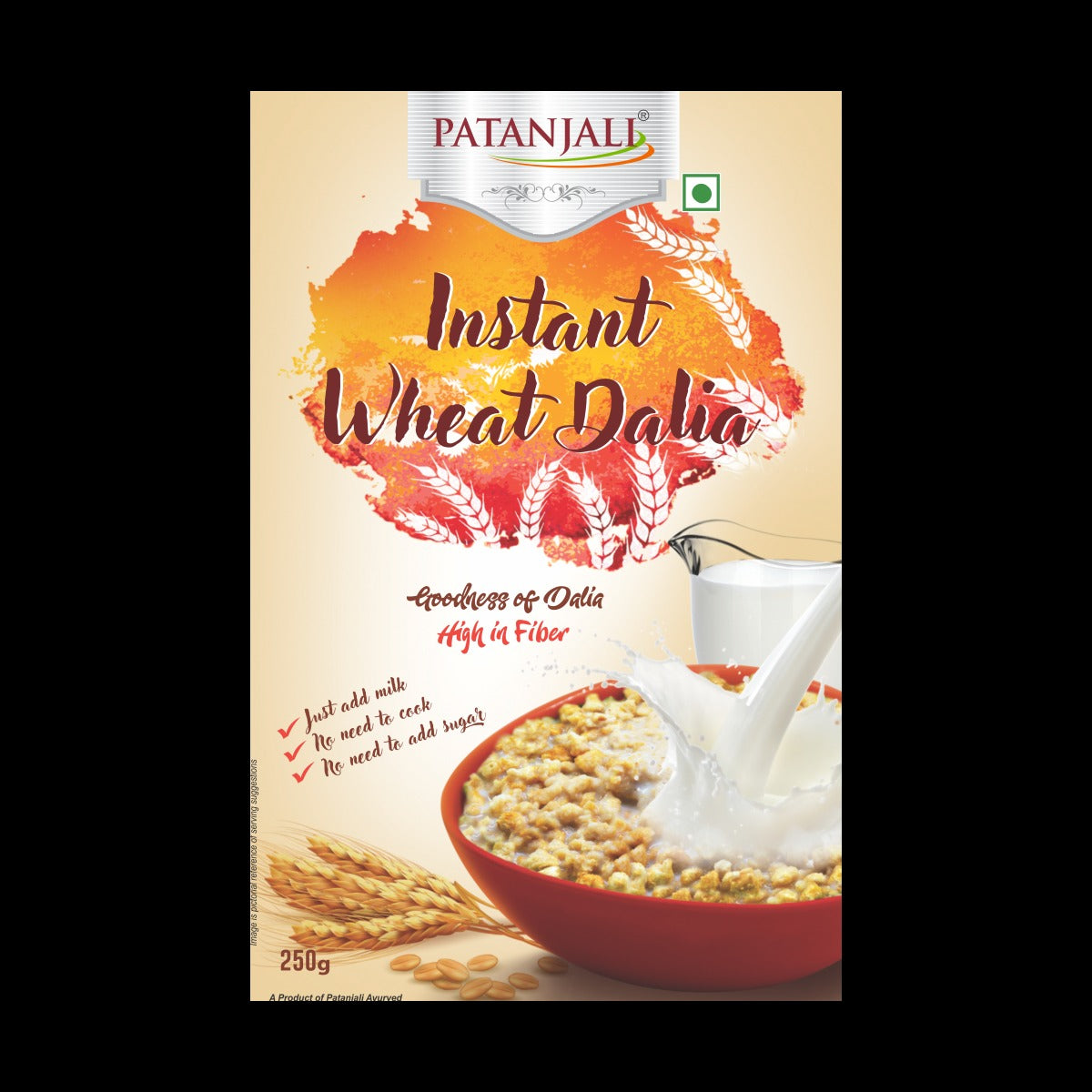 Patanjali Instant Wheat Dalia 250 g