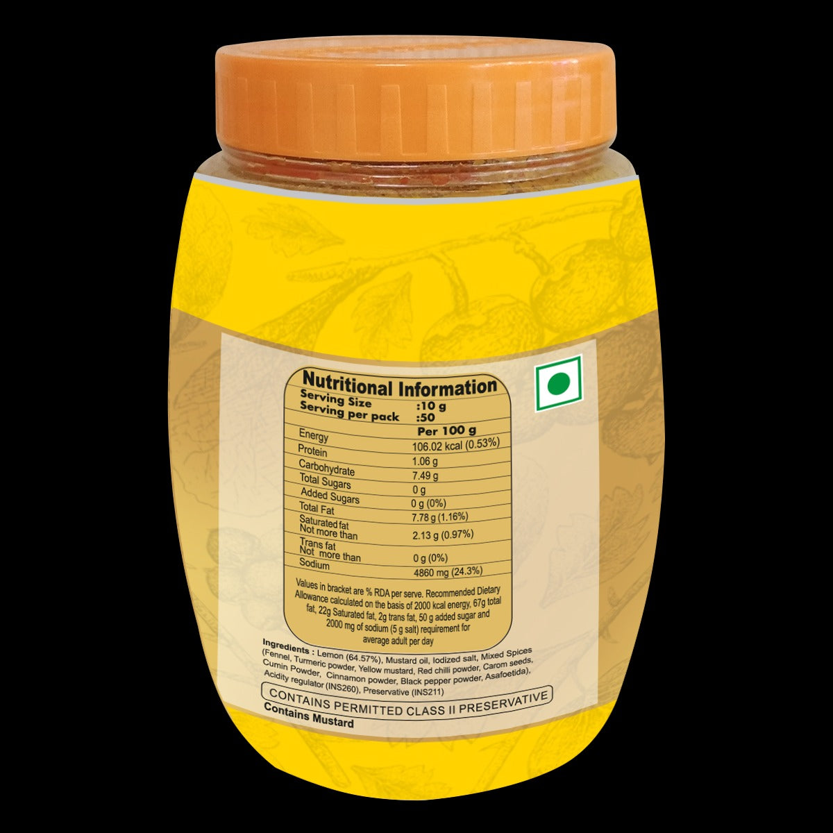 Patanjali Lemon Pickle 500g