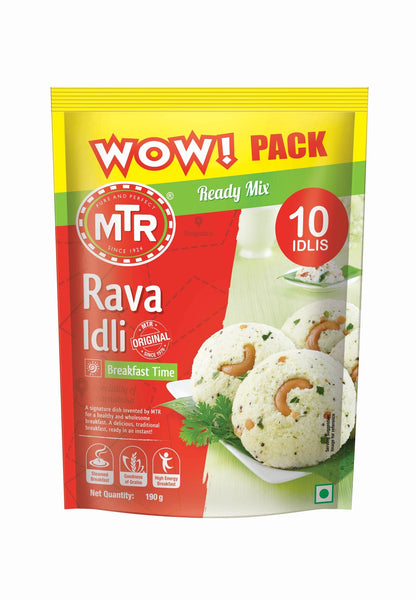 MTR RAVA IDLI MIX 190 G