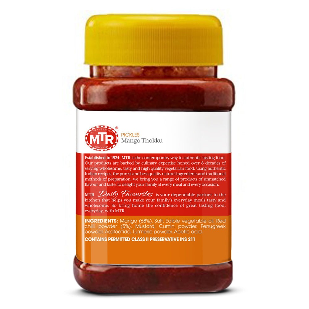 MTR MANGO THOKKU PICKLE 300 G