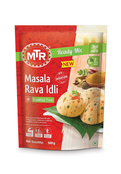 MTR MASALA RAVA IDLI MIX 500 G