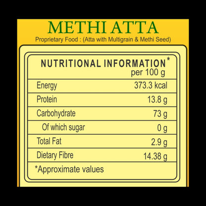 Patanjali Methi Atta  1 kg