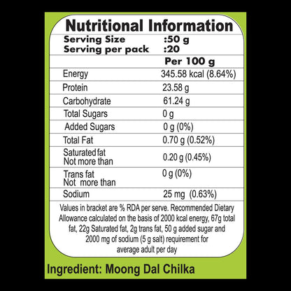 Patanjali Unpolished Moong Dal Chilka 1 kg