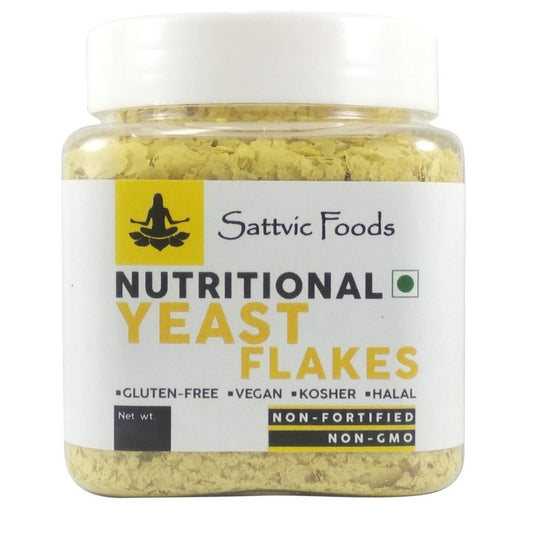 Nutritional Yeast Flakes - Non Fortified, Non GMO, Vegan, Gluten-Free 60g