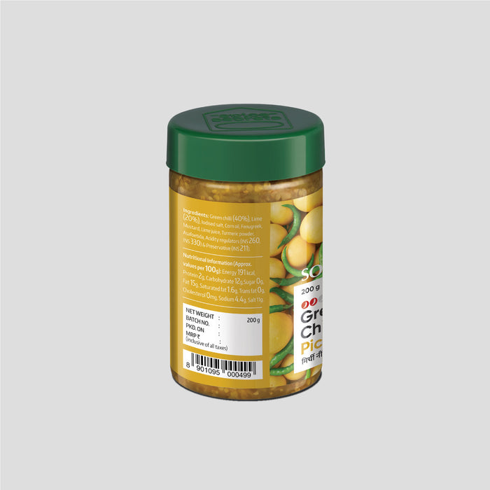 SOCIETY CHILLI LIME PICKLE JAR 200g