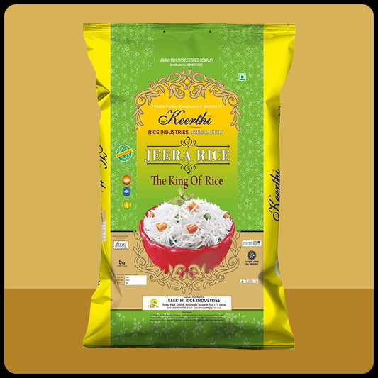 Keerthi Jeera Rice - Green Bag 26kg