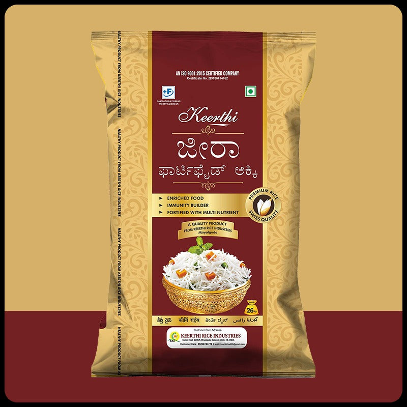 Keerthi Fortified Jeera Rice 26kg