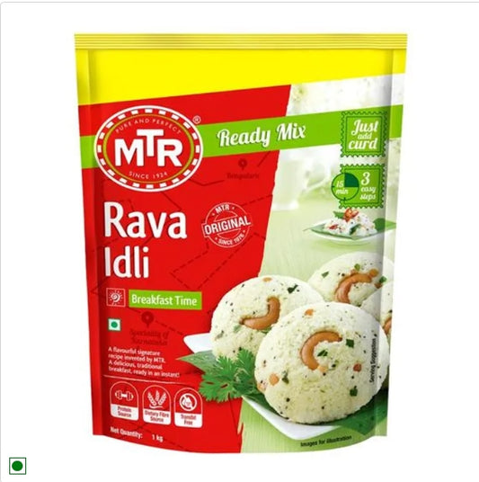 MTR Breakfast Mix - Rava Idli, 1 kg Pouch