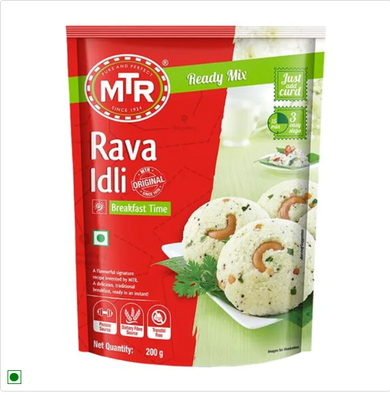 MTR Breakfast Mix - Rava Idli, 1 kg Pouch