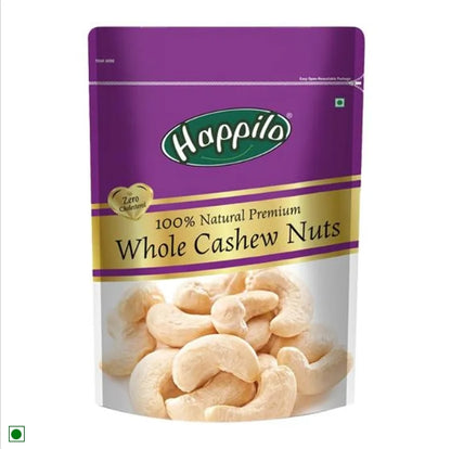 Happilo Premium Natural Whole Cashews, 200 g