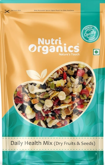 Nutri Organics 100% Natural Premium Mix Dry Fruits 200g