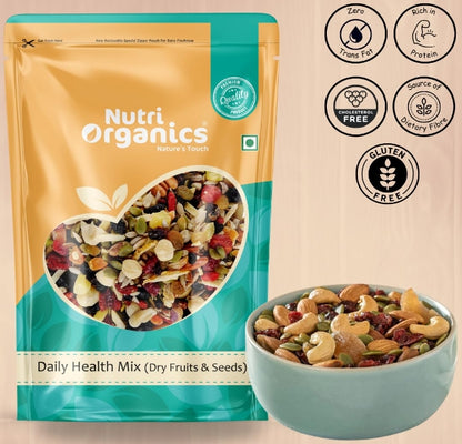 Nutri Organics 100% Natural Premium Mix Dry Fruits 200g