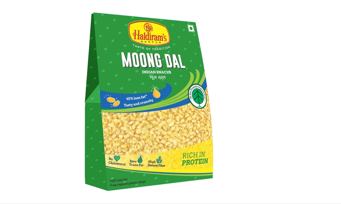 Haldiram's Nagpur Moong Dal, 400 g (200 g x Pack of 2)
