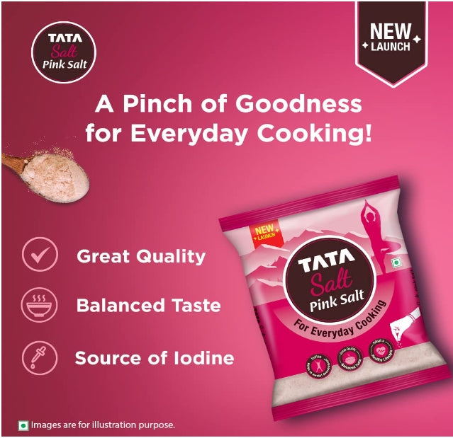 Tata Salt Pink Salt, 1kg