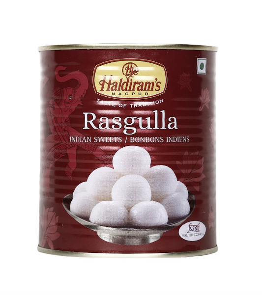 Haldiram's Nagpur Rasgulla Tin, 500g