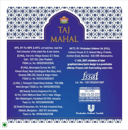 Taj Mahal Tea, 1 Kg Carton