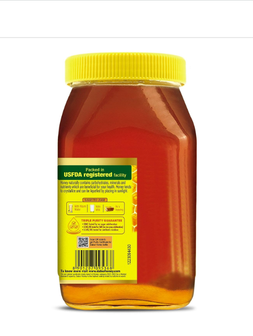 Dabur Honey - 1kg | 100% Pure | World's No.1 Honey Brand