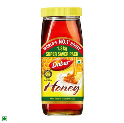 Dabur Honey - 1kg | 100% Pure | World's No.1 Honey Brand